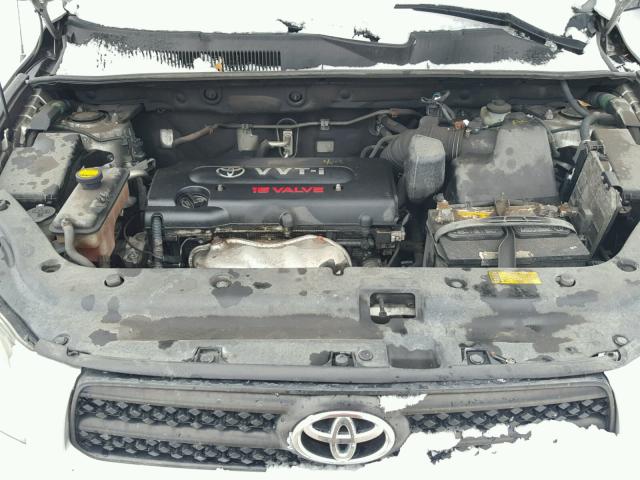 JTMBD33V575113624 - 2007 TOYOTA RAV4 SILVER photo 7