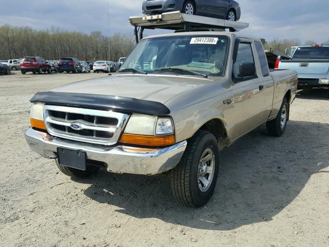 1FTYR14V2YTA44161 - 2000 FORD RANGER SUP GOLD photo 2