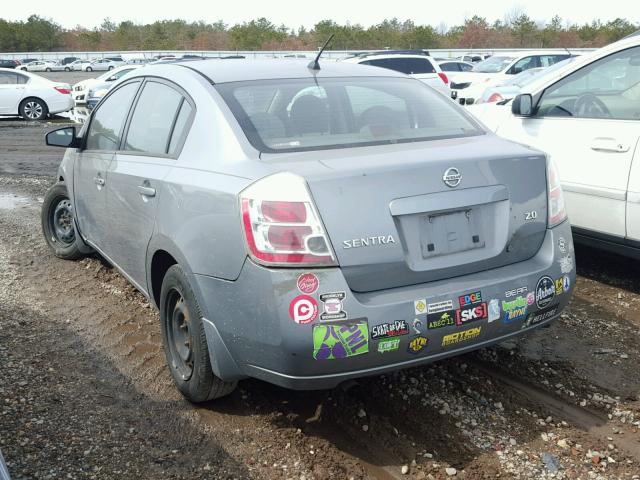 3N1AB61E27L616634 - 2007 NISSAN SENTRA 2.0 GRAY photo 3