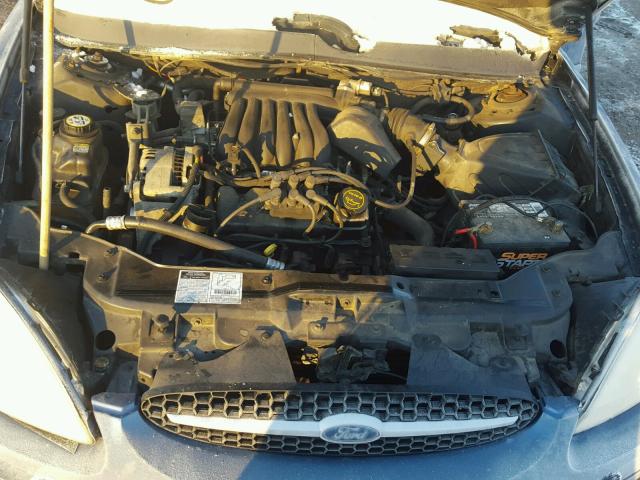 1FAFP55202G274764 - 2002 FORD TAURUS SES BLUE photo 7