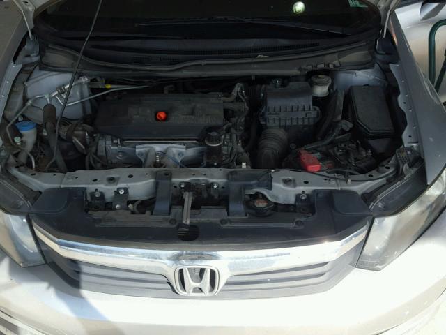 2HGFB2F81CH329630 - 2012 HONDA CIVIC EX SILVER photo 7