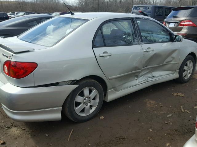 2T1BR32E63C087891 - 2003 TOYOTA COROLLA CE SILVER photo 9