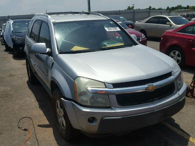 2CNDL73F566088492 - 2006 CHEVROLET EQUINOX LT SILVER photo 1