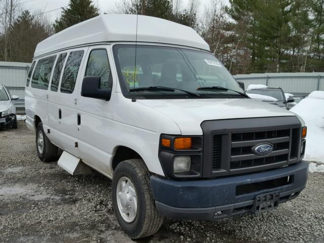 1FTNS24W19DA69246 - 2009 FORD ECONOLINE WHITE photo 1