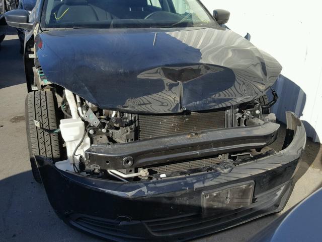 3VW2K7AJ8EM432615 - 2014 VOLKSWAGEN JETTA BASE 黑色 照片 9