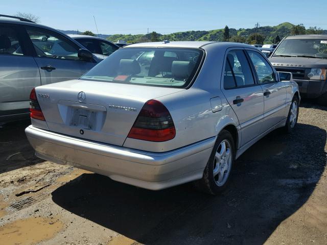 WDBHA24G7YF934635 - 2000 MERCEDES-BENZ C 230 SILVER photo 4