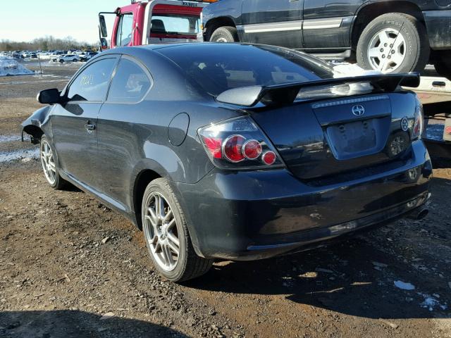 JTKDE3B77A0313376 - 2010 TOYOTA SCION TC BLACK photo 3