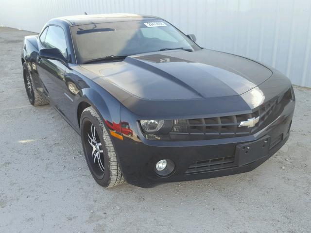 2G1FB1EV2A9205799 - 2010 CHEVROLET CAMARO LT BLACK photo 1