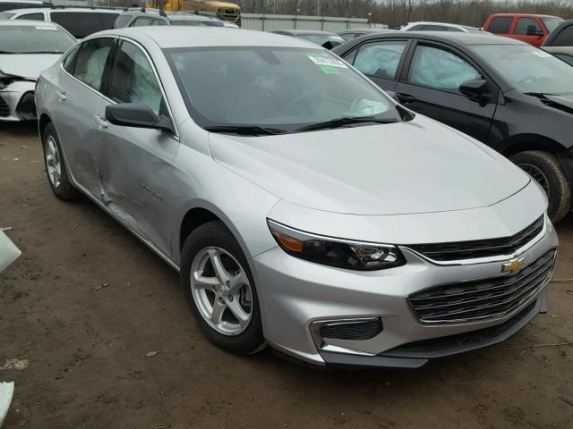 1G1ZB5ST1HF130134 - 2017 CHEVROLET MALIBU LS 银色 照片 1