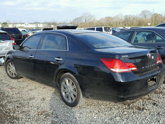 4T1BK36B77U248029 - 2007 TOYOTA AVALON XL BLACK photo 3