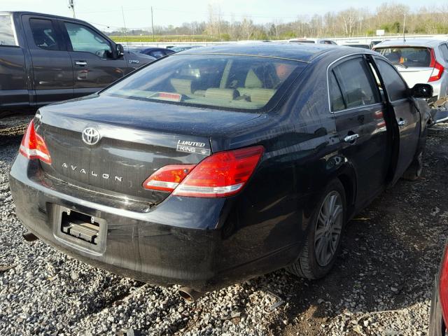 4T1BK36B77U248029 - 2007 TOYOTA AVALON XL BLACK photo 4