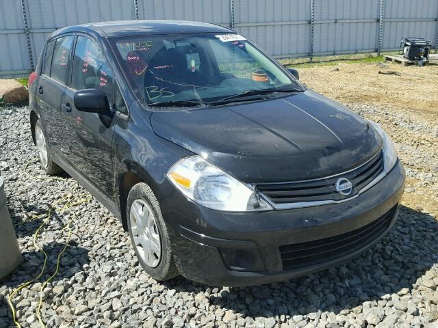 3N1BC1CP4AL363083 - 2010 NISSAN VERSA S BLACK photo 1