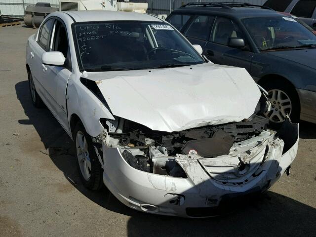 JM1BK324261492490 - 2006 MAZDA 3 S WHITE photo 1