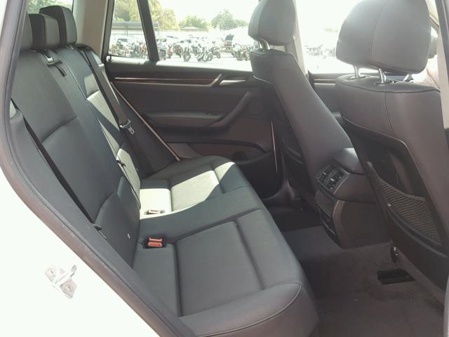 5UXWZ7C33H0V94771 - 2017 BMW X3 SDRIVE2 WHITE photo 6