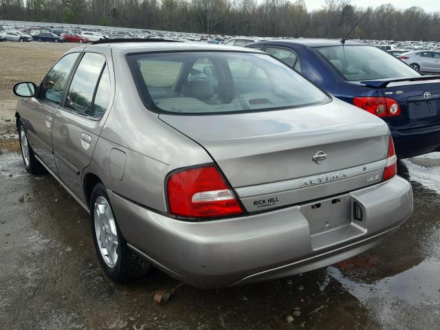 1N4DL01A11C167747 - 2001 NISSAN ALTIMA GXE GRAY photo 3