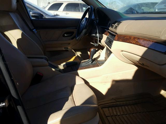 WBADN6347YGM67999 - 2000 BMW 540 I AUTO BLACK photo 5