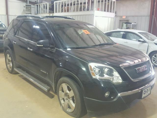 1GKER33778J239402 - 2008 GMC ACADIA SLT BLACK photo 1