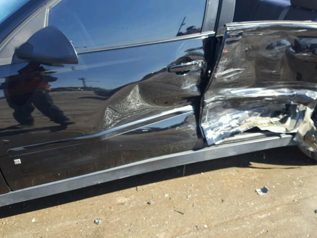 1G1ZS51F96F300281 - 2006 CHEVROLET MALIBU LS შავი ფოტო 10