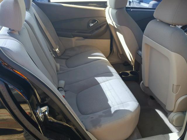 1G1ZS51F96F300281 - 2006 CHEVROLET MALIBU LS შავი ფოტო 6