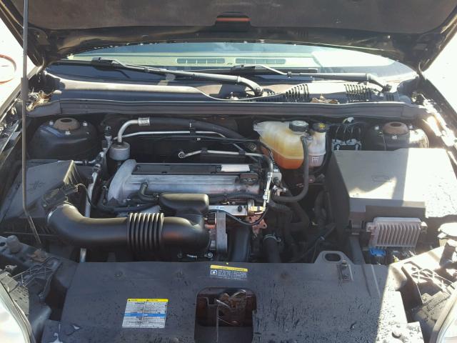 1G1ZS51F96F300281 - 2006 CHEVROLET MALIBU LS შავი ფოტო 7