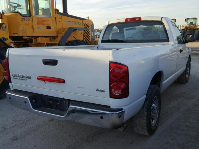 3D6WR26CX6G164786 - 2006 DODGE RAM 2500 S WHITE photo 4