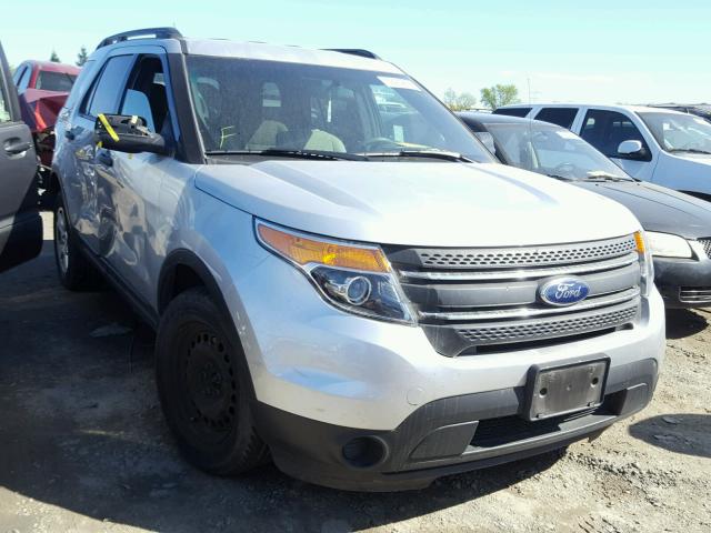 1FM5K7B80DGC70902 - 2013 FORD EXPLORER SILVER photo 1