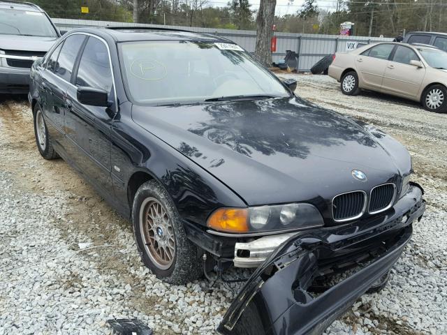 WBADT43421GF59346 - 2001 BMW 525 I AUTO BLACK photo 1