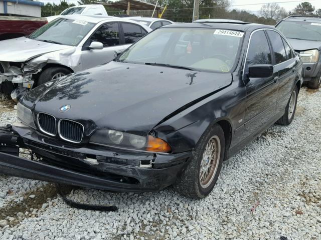 WBADT43421GF59346 - 2001 BMW 525 I AUTO BLACK photo 2