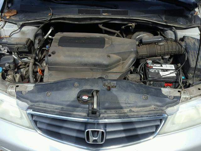 5FNRL18594B062864 - 2004 HONDA ODYSSEY LX SILVER photo 7