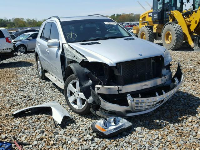 4JGBB86E09A527270 - 2009 MERCEDES-BENZ ML 350 SILVER photo 1