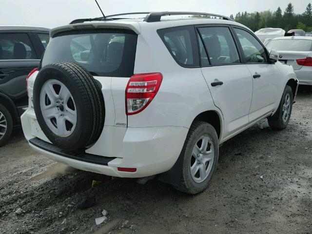 2T3BF4DV7CW241137 - 2012 TOYOTA RAV4 WHITE photo 4