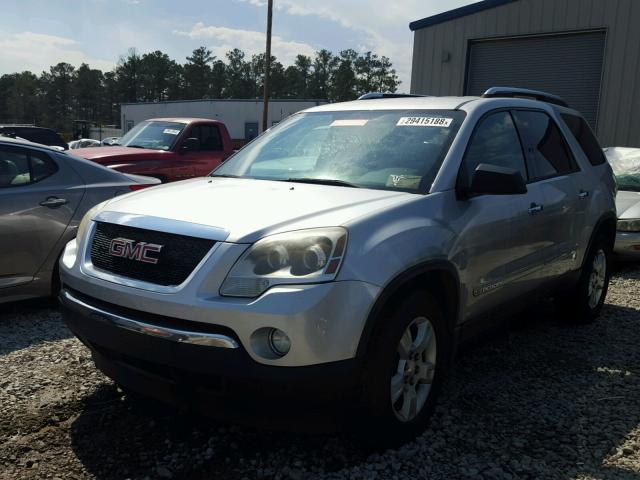 1GKER13D39J146937 - 2009 GMC ACADIA SLE SILVER photo 2