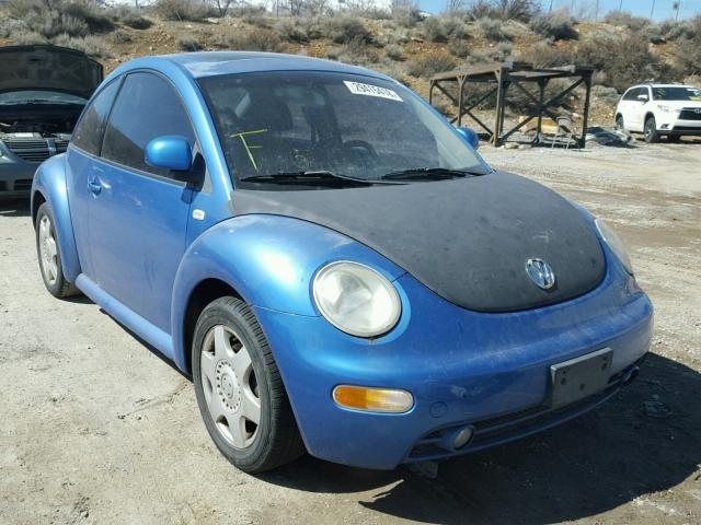 3VWCD21C6XM463660 - 1999 VOLKSWAGEN NEW BEETLE 蓝色 照片 1