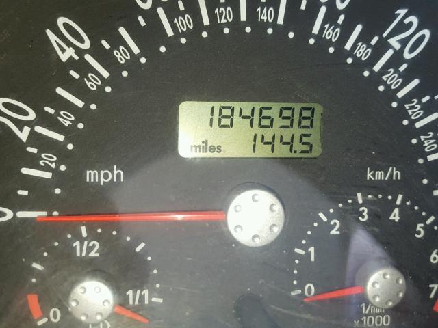 3VWCD21C6XM463660 - 1999 VOLKSWAGEN NEW BEETLE 蓝色 照片 8