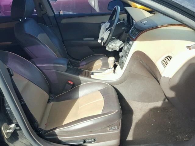 1G1ZE5E09CF284544 - 2012 CHEVROLET MALIBU LTZ BLACK photo 5