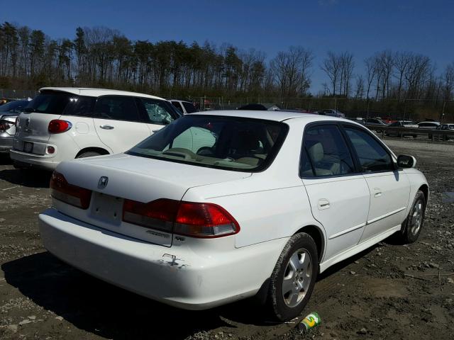 1HGCG16502A084210 - 2002 HONDA ACCORD EX WHITE photo 4