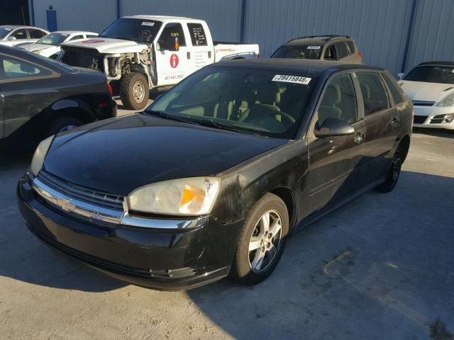 1G1ZT62875F330431 - 2005 CHEVROLET MALIBU MAX 黑色 照片 2