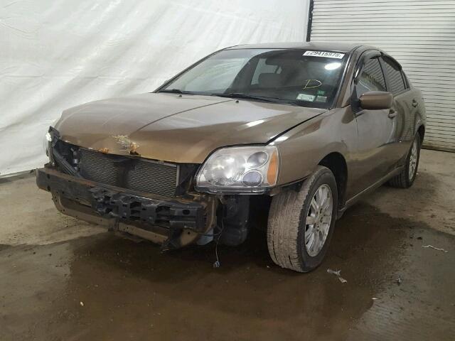 4A3AB36F59E012542 - 2009 MITSUBISHI GALANT ES BROWN photo 2