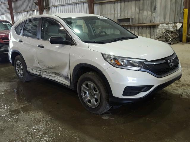 5J6RM3H31GL005741 - 2016 HONDA CR-V LX WHITE photo 1