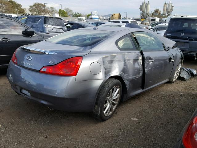 JN1CV6EK9DM921100 - 2013 INFINITI G37 JOURNE GRAY photo 4