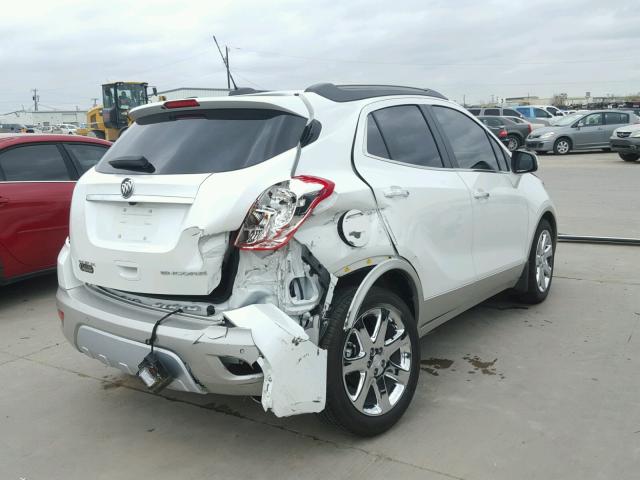 KL4CJDSB2GB692674 - 2016 BUICK ENCORE PRE WHITE photo 4