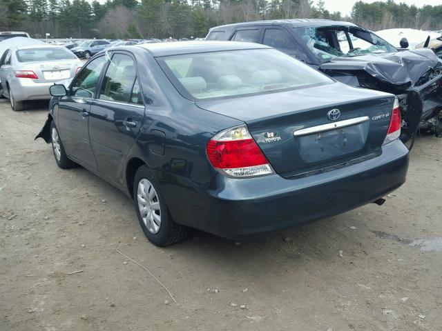 4T1BE32K85U072893 - 2005 TOYOTA CAMRY LE GREEN photo 3