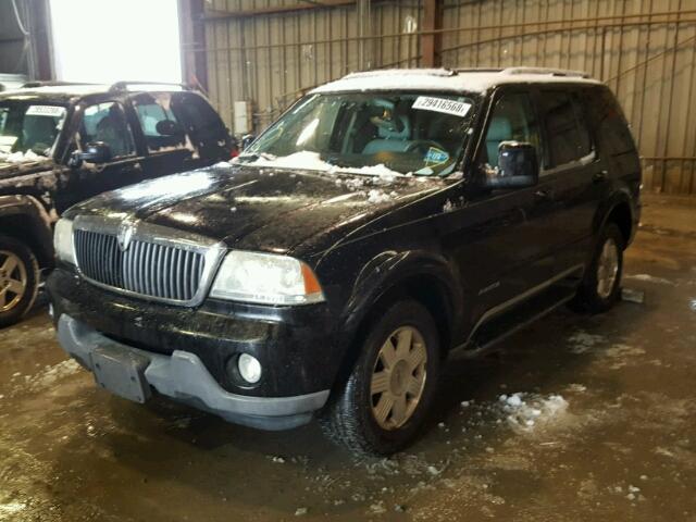 5LMEU88H24ZJ05474 - 2004 LINCOLN AVIATOR 黑色 照片 2