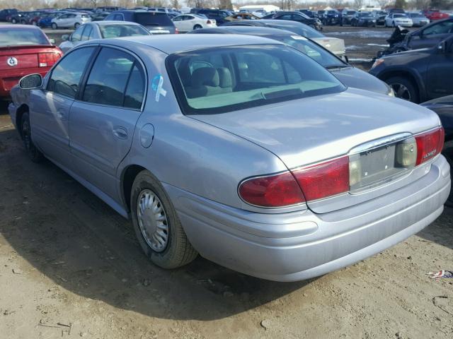 1G4HP52K14U238380 - 2004 BUICK LESABRE CU BLUE photo 3