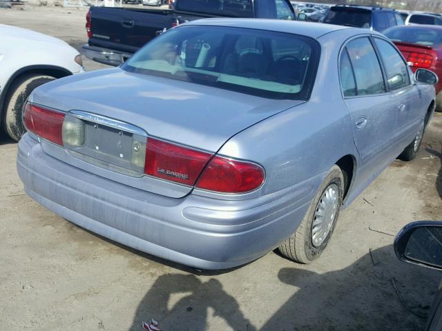 1G4HP52K14U238380 - 2004 BUICK LESABRE CU BLUE photo 4