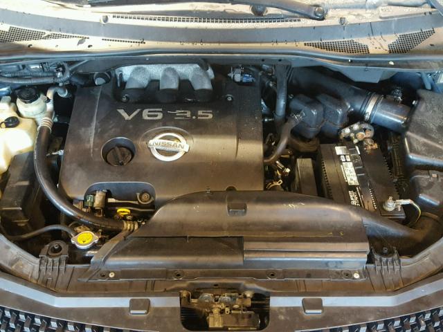 5N1BV28U06N127206 - 2006 NISSAN QUEST S BLUE photo 7