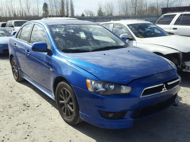 JA32U2FU5AU008090 - 2010 MITSUBISHI LANCER ES/ BLUE photo 1