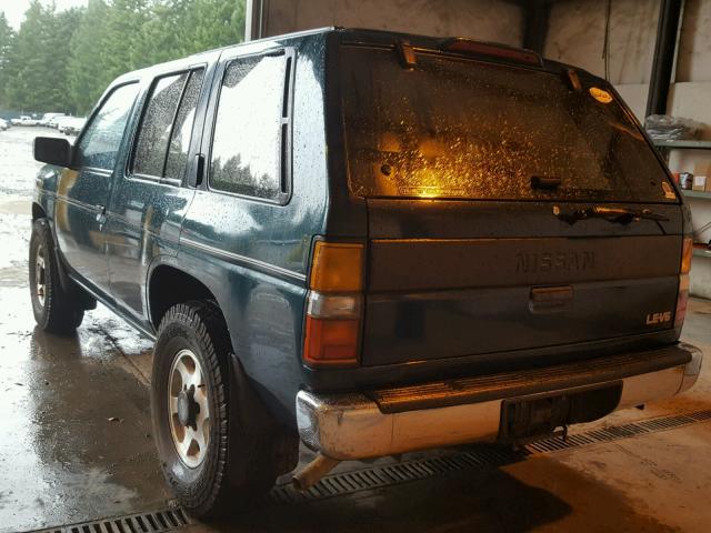 JN8HD17Y8SW048407 - 1995 NISSAN PATHFINDER GREEN photo 3