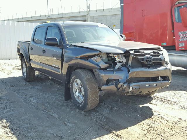 5TFJU4GN3DX046209 - 2013 TOYOTA TACOMA DOU GRAY photo 1