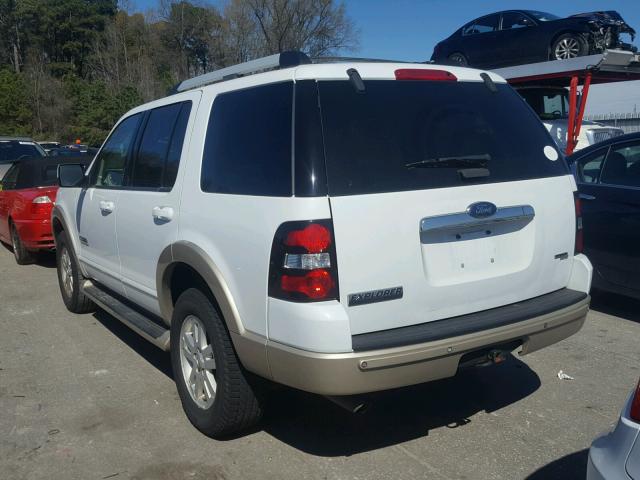 1FMEU64E16UB72229 - 2006 FORD EXPLORER E WHITE photo 3